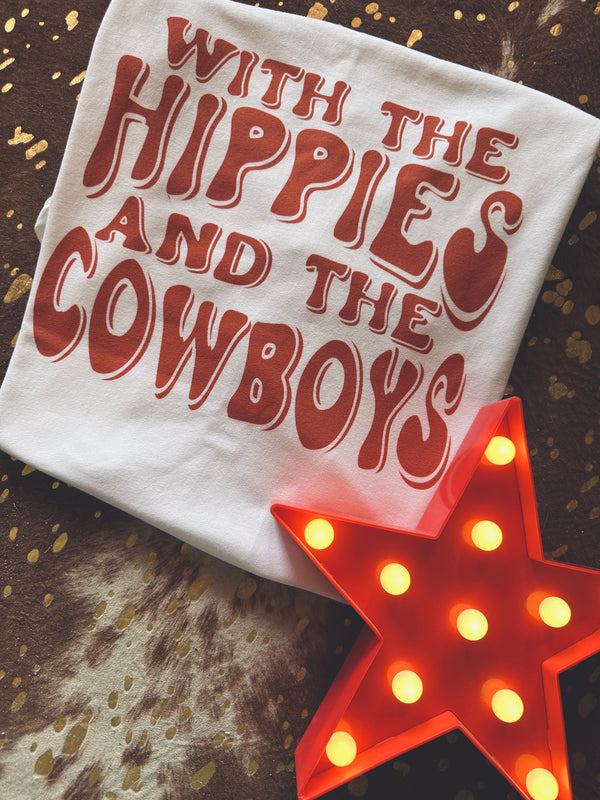 HIPPIES AND THE COWBOYS