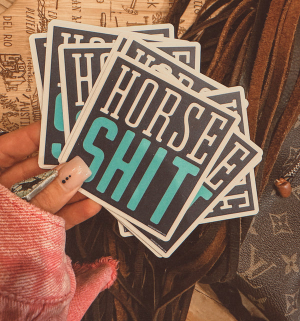 HORSE SHIT STICKER