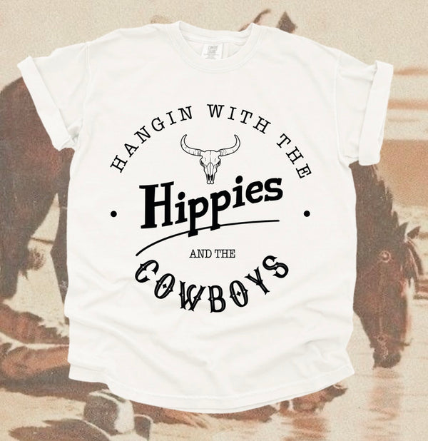 HIPPIES AND THE COWBOYS