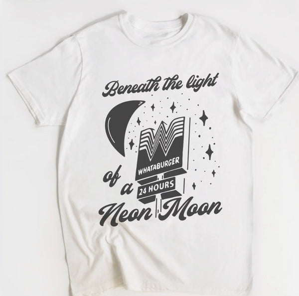 BENEATH THE LIGHT OF A NEON MOON