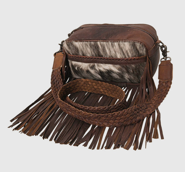 OHLAY LEATHER BOHO BAG