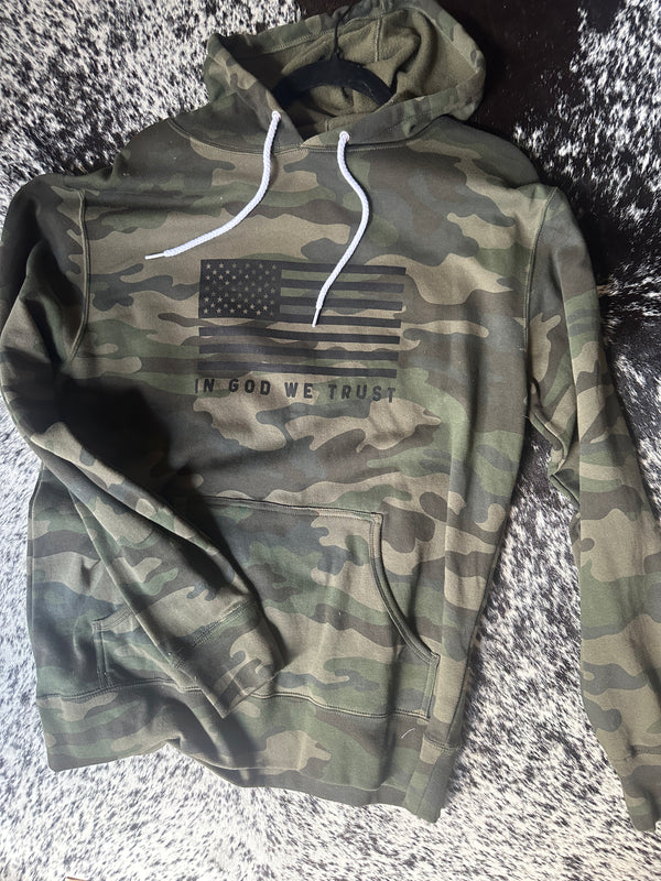 CAMO UNISEX HOODIE