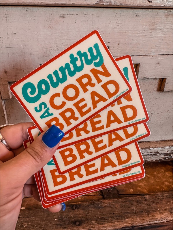 COUNTRY AS CORNBREAD