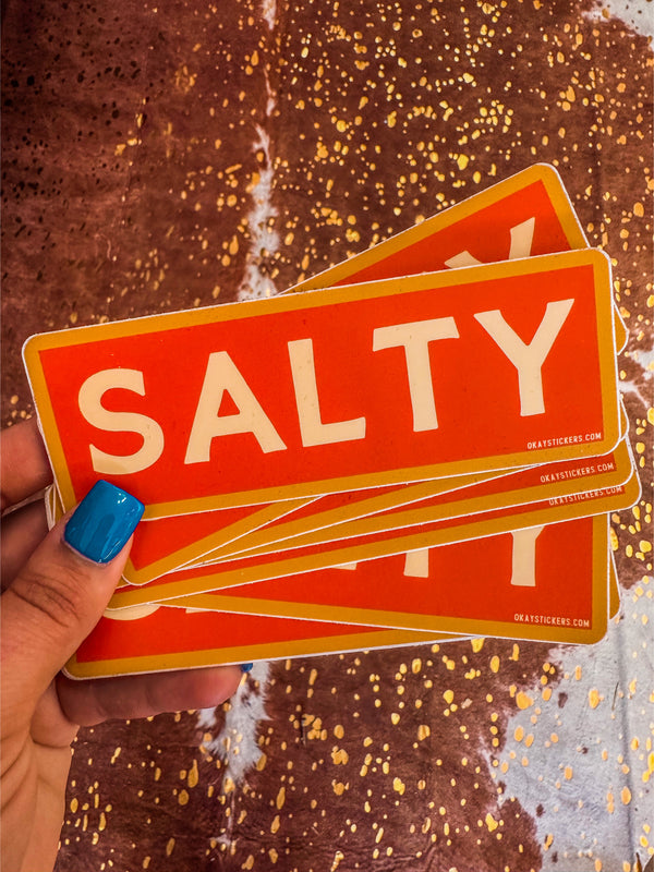 SALTY STICKER