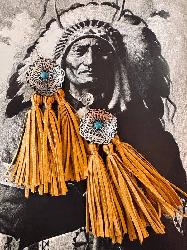 FRINGE EARRINGS