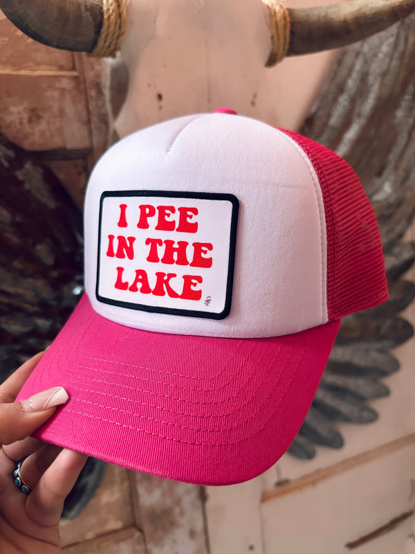 I PEE IN THE LAKE HAT