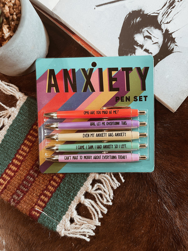 ANXIETY PEN SET